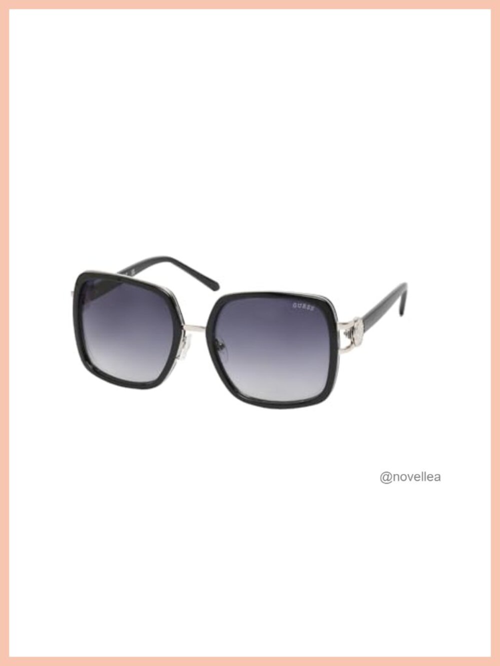Aviator Sunglasses for Women - Non-Polarized Plastic Frame with Gradient Smoke